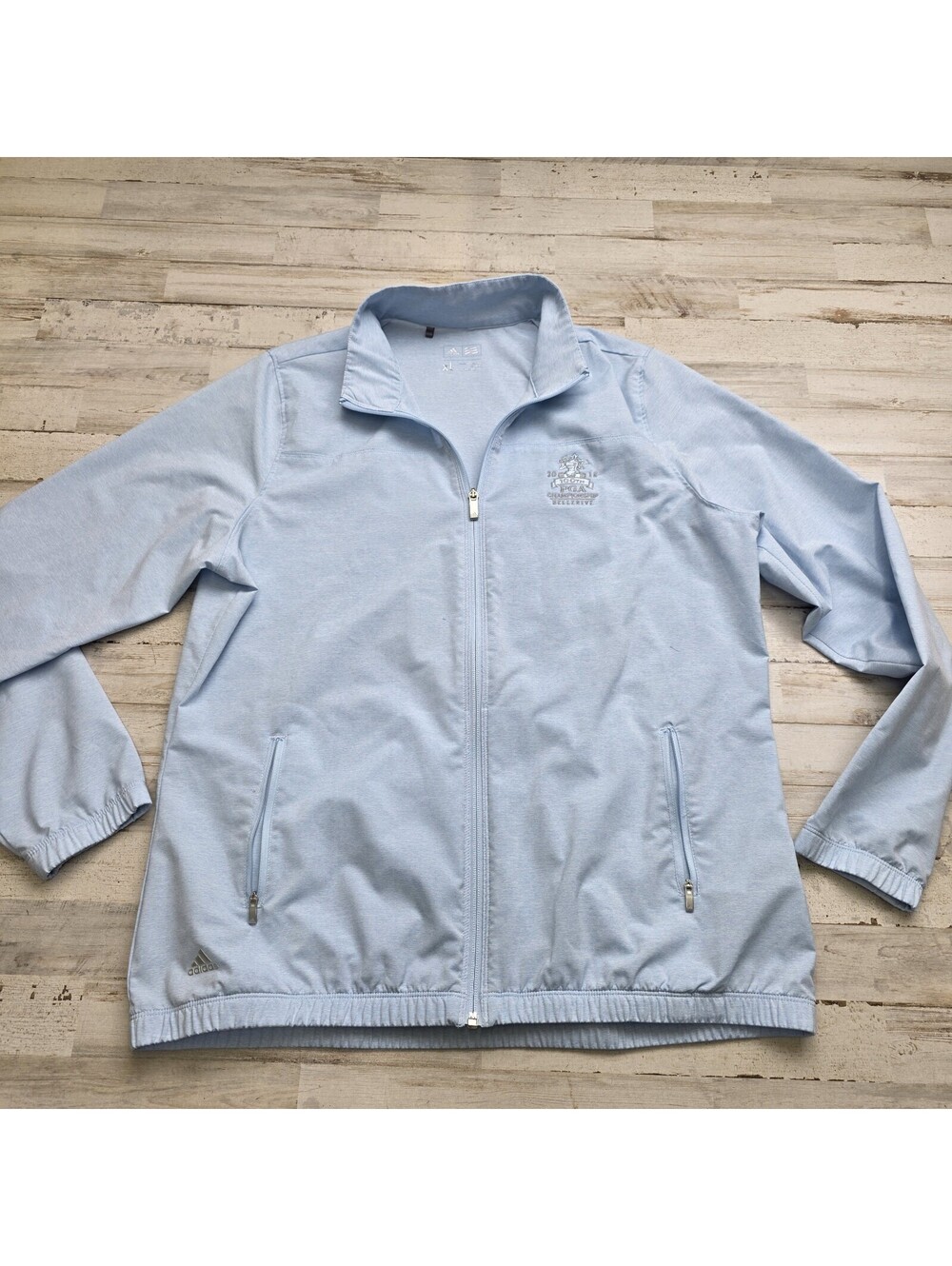 2018 PGA Championship Bellerive - Adidas Blue Full Zip Golf Jacket Men's XL